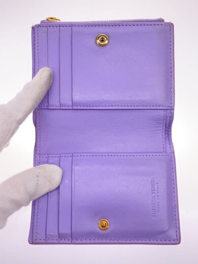 商品画像：2つ折り財布/レザー/PUP/無地/レディース 4