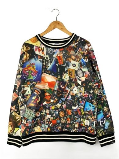 画像：APPLEBUMスウェット/XL/ポリエステル/マルチカラー/総柄1