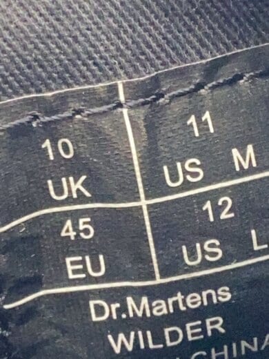 商品画像：ワイルダー 8ホール/ブーツ/UK10/BLK/AW006 5