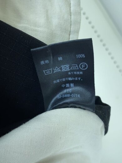 商品画像：ショートカーゴパンツ/L/コットン/BLK/無地/FTC021SUMB03 5