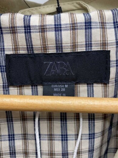 商品画像：ウエストショートトレンチコート/M/コットン/BEG/無地/6318/049/075 3