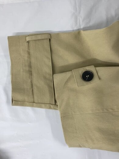 商品画像：ウエストショートトレンチコート/M/コットン/BEG/無地/6318/049/075 6