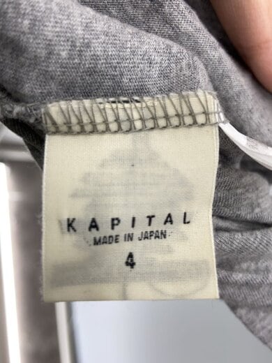 商品画像：FARMY＆BLUES/Tシャツ/4/コットン/GRY/プリント 4