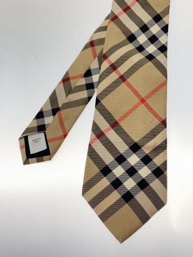 商品画像：ネクタイ/シルク/BEG/チェック/メンズ// 2