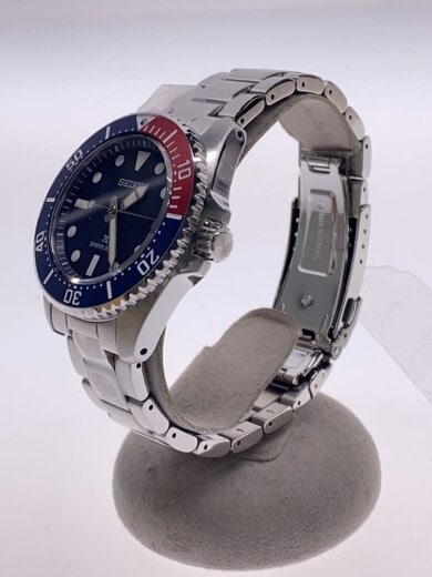 商品画像：ソーラー腕時計/アナログ/ステンレス/BLK/SLV/V157-00A0 2