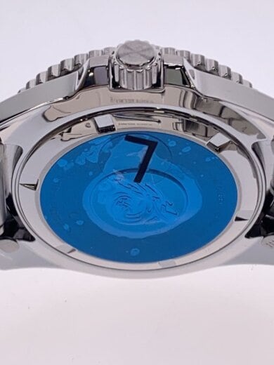 商品画像：ソーラー腕時計/アナログ/ステンレス/BLK/SLV/V157-00A0 3