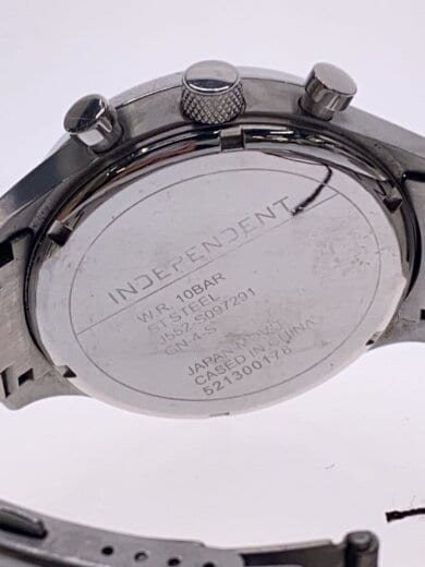 商品画像：クォーツ腕時計/アナログ/ステンレス/BLU/SLV/J552-S097291 3