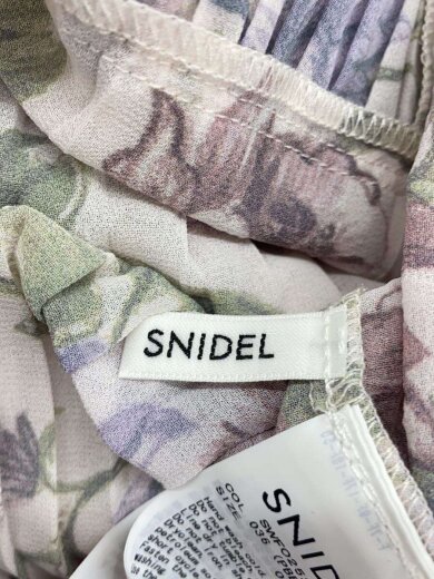 商品画像：プリーツプリントワンピース/0/ポリエステル/PNK/花柄/SWFO252055 3