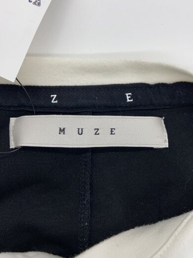 商品画像：半袖ワンピース/FREE/レーヨン/WHT/無地/M17S-CS6 3