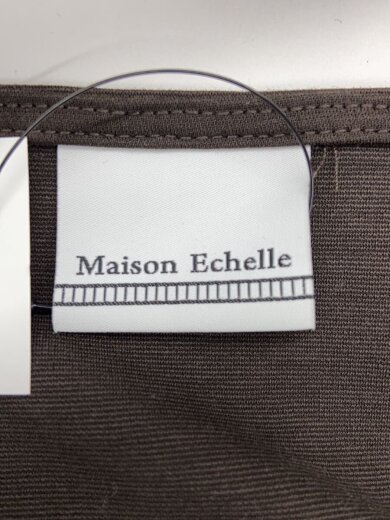 商品画像：Maison Echelle/半袖ワンピース/FREE/コットン/BRW/無地/ME25SS-0970P 3