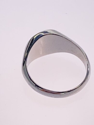 商品画像：リング/316L script signet ring/ステンレス/18号/SLV/メンズ// 3