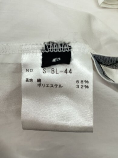 商品画像：長袖ブラウス/FREE/コットン/WHT/S-BL-44 5