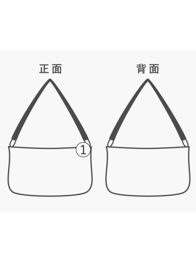 商品画像：レザーメッシュトートバッグ/トートバッグ/--/WHT// 7