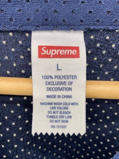 商品画像：24SS/ULTRASUEDE MESH BASEBALL JERSEY/半袖シャツ/L/ポリエステル/NVY// 3