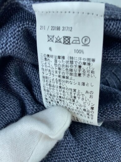 商品画像：ニット・セーター(薄手)/52/ウール/NVY// 5