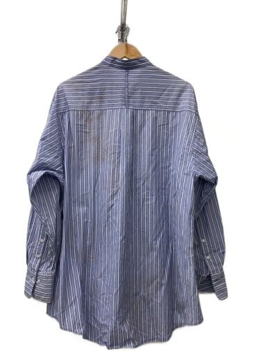 商品画像：Stripe Over Shirts/長袖シャツ/FREE/コットン/BLU/ストライプ/12310402// 2