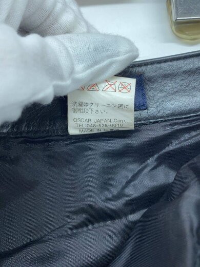 商品画像：POPS/ボトム/--/牛革/BLK/無地 6