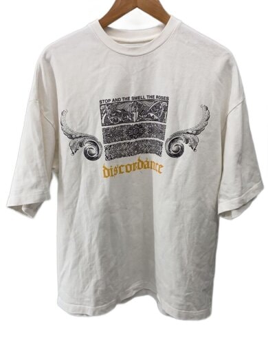 商品画像：Tシャツ/2/コットン/WHT/プリント 1