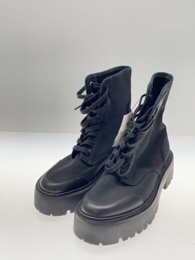 商品画像：トリオンフ/パタパンブーツ/38/BLK/キャンバス/BE1223// 2