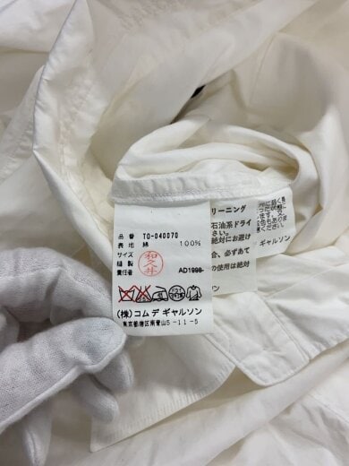 商品画像：長袖ワンピース/--/コットン/WHT/無地/t0-040070 4