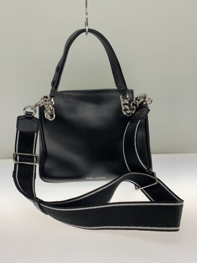 商品画像：ショルダーバッグ/レザー/BLK/無地/H709L01RE22// 3