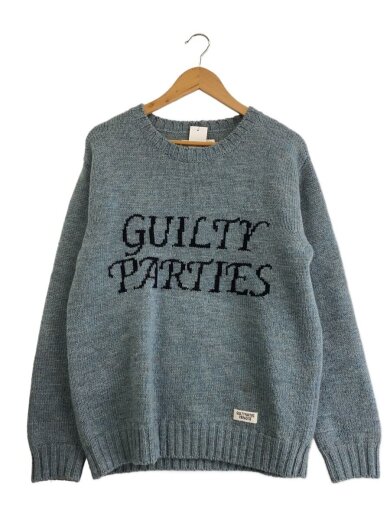 商品画像：guilty parties crew neck sweater/ニット・セーター(厚手)/L/ウール/BLU// 1