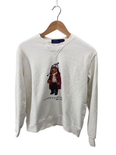 商品画像：ポロベア/スウェット/XS/コットン/WHT/プリント 1
