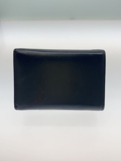 商品画像：3つ折り財布/レザー/BLK/無地/メンズ// 2