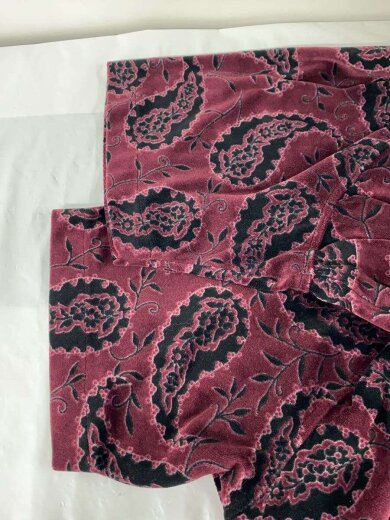 商品画像：19aw/velour s/s shirt/半袖シャツ/L/ベロア/PUP/ペーズリー 5