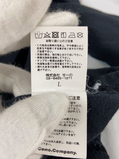 商品画像：長袖Tシャツ/L/コットン/BLK/プリント// 4