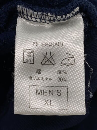 商品画像：ハーフジップ/パーカー/XL/コットン/NVY// 4