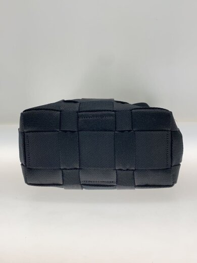 商品画像：ショルダーバッグ/BLK/無地/編み込み// 4