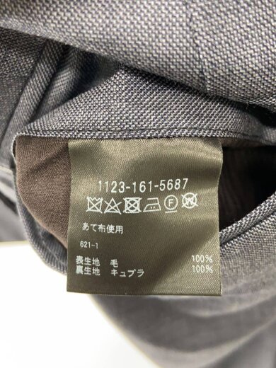 商品画像：段返り3Bスーツ/48/ウール/ネイビー/1123-161-5687/サイドベンツ 4