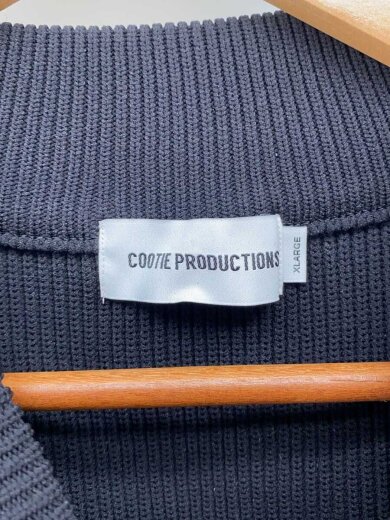 商品画像：ニットベスト(厚手)/XL/ポリエステル/BLK/無地// 3