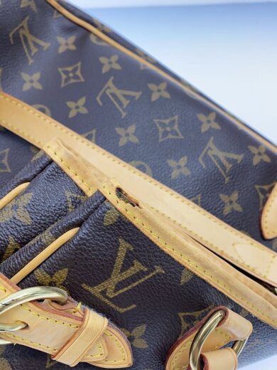 商品画像：バティニョール・ヴェルティカル_モノグラム・キャンバス/PVC/BRW// 8