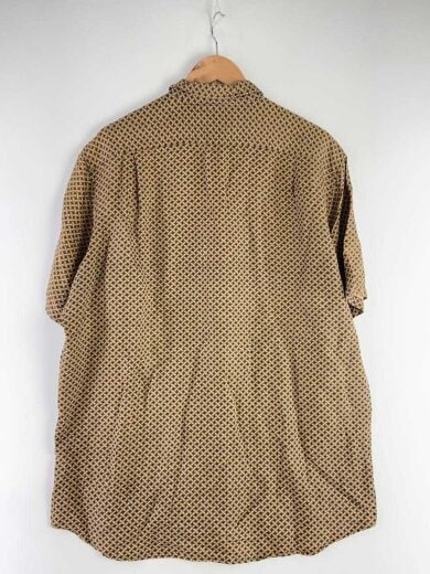 商品画像：半袖シャツ/L/シルク/BRW/総柄/リネン/BONNARD 2