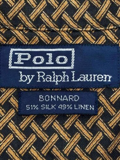 商品画像：半袖シャツ/L/シルク/BRW/総柄/リネン/BONNARD 3