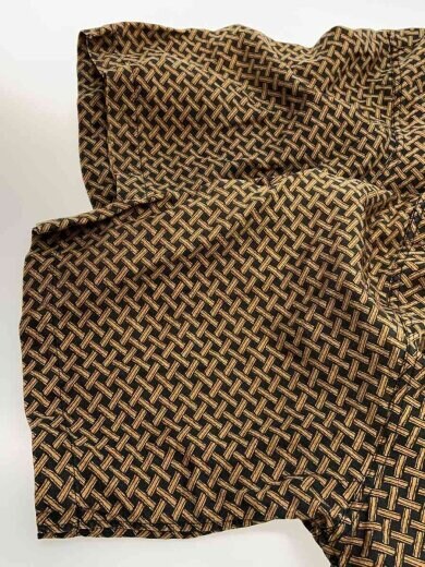 商品画像：半袖シャツ/L/シルク/BRW/総柄/リネン/BONNARD 5