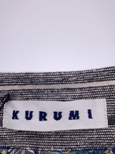 商品画像：半袖ワンピース/--/コットン/GRY/総柄 3