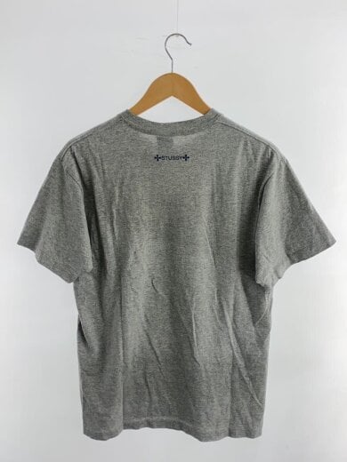 商品画像：Tシャツ/M/コットン/GRY/紺タグ/モノグラム/スケート 2