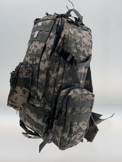 商品画像：ミリタリーリュック/ナイロン/GRN/カモフラ 2