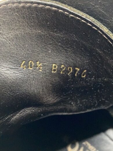 画像：BUTTEROレースアップブーツ/40.5/BLK5