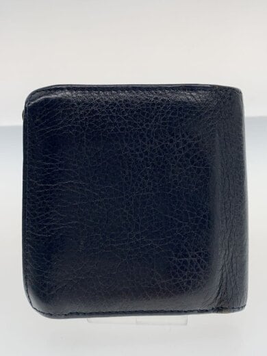 商品画像：2つ折り財布/レザー/NVY/メンズ 2