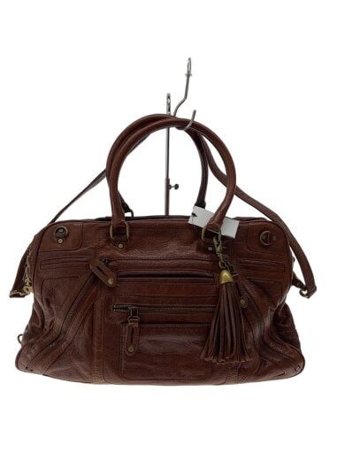 商品画像：ハンドバッグ/レザー/BRW 1