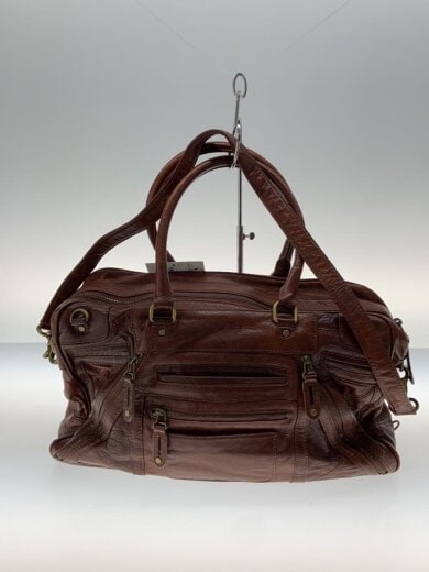 商品画像：ハンドバッグ/レザー/BRW 3