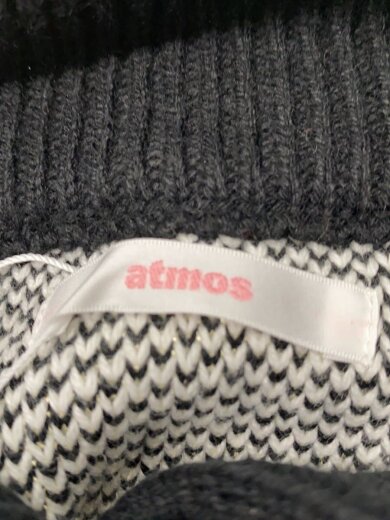 商品画像：カーディガン(厚手)/L/コットン/WHT/総柄/22aw-aynt07 3