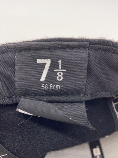 商品画像：キャップ/7 1/8/ウール/BLK/メンズ 8