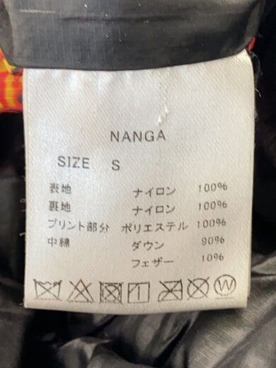 商品画像：ダウンジャケット/S/ナイロン/BLK 4