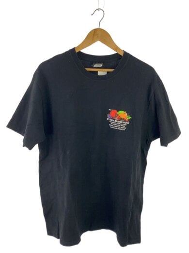 商品画像：Tシャツ/L/コットン/BLK/フルーツグラフィック 1