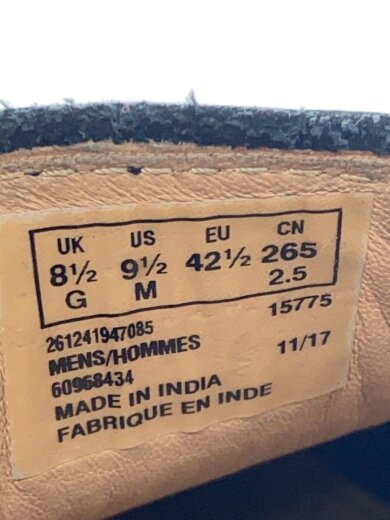 商品画像：シューズ/26.5cm/BLK/レザー 5